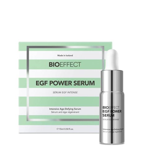 BIOEFFECT Power Serum 15ml Epidermal Growth Factor, Aging Serum, Skin Dryness, Growth Factor, Improve Skin Elasticity, Eye Serum, Age Defying, Anti Aging Serum, Skin Barrier