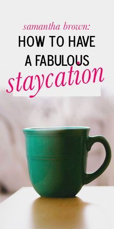 If a winter vacation isn’t in the cards this year, why not plan a fabulous staycation? If you think that sounds kind of lame, I’ll give you four reasons why it’s not. Staycation Ideas For Singles, Spring Break Staycation Ideas, Staycation Ideas Family, Coffee Pastries, Samantha Brown, Staycation Ideas, Summer Staycation, Ideas Family, Winter Break