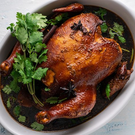 Beggars’ Chicken - Marion's Kitchen Beggars Chicken, Braised Whole Chicken, Marion Grasby Chicken Recipes, Asian Whole Chicken Recipes, Chinese Whole Chicken Recipes, Chinese Braised Chicken, Whole Chicken Meal Ideas, Marions Kitchen Recipes, Marion's Kitchen