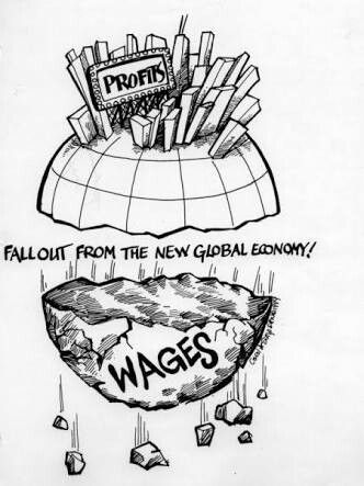 Economic Globalization Poster, Globalization Poster Ideas, Economics Poster, Economic Globalization, Economics Project, Cartoon Movement, Economic Geography, Environment Projects, Market Economy