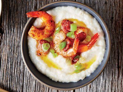 RX_1709_Buttermilk Grits with Country Ham and Shrimp Recipe Crock Pot Black Beans, Shrimp Grits Recipe, Southern Grits, How To Cook Grits, Grits Casserole, Country Ham, Grits Recipe, Shrimp Grits, Shrimp And Grits