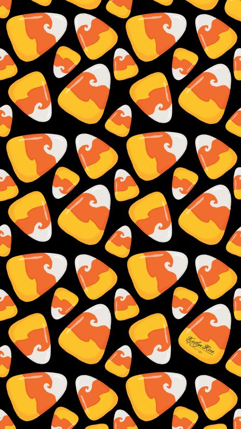 Candy Corn Wallpaper, Horror Sublimation, Phone Lockscreen, 2024 Halloween, Wallpaper Stickers, Wallpaper Decor, Holiday Prints, Tumblr Wallpaper, Halloween Wallpaper