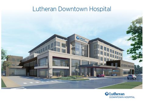 Lutheran Finalizes Exterior Design For New Hospital Bloxburg Hospital, Hospital Exterior, Hospital Design Architecture, Exterior Insulation, Future Buildings, New Hospital, Abs And Cardio Workout, Hospital Design, Architecture Exterior