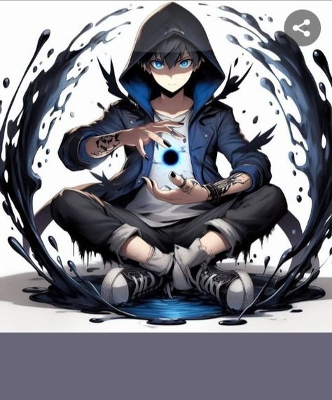 Mmorpg Character Design, Anime Boy With Headphones, Sneak Attack, Super Powers Art, Anime Mobile, Anime Boy Sketch, Cool Anime Backgrounds, 다크 판타지, Wallpaper Animes