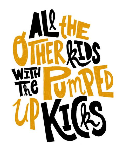 Pumped Up Kicks by Jay Roeder, via Flickr Foster The People, Lyrics To Live By, Pumped Up Kicks, Song Lyric, I'm With The Band, Study Inspiration, All Music, Music Love, My Favorite Music