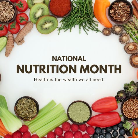 🌱🍎 Happy National Nutrition Month! 🍏🌿 At Artemisia Academy, we are thrilled to join the celebration of National Nutrition Month® established by the Academy of Nutrition and Dietetics in 1973. This year's theme, "Beyond the Table" resonates with our mission to promote holistic well-being through healthy eating and lifestyle choices. Throughout March, we are dedicated to sharing valuable insights on detoxifying the body with nutritious foods and lifestyle tips. How To Become A Holistic Nutritionist, National Nutrition Month, Green Chef, Nutritious Foods, Nutrition Month, Food Resources, Nutrition And Dietetics, Keeping It Simple, Sustainable Food