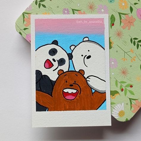 (2) WhatsApp Trio Drawing Ideas, Canvas Friends Painting, Trio Friends Drawing, Trio Painting Ideas, Friend Painting Ideas, Friend Painting, Best Friends Cartoon, Three Best Friends, Cute Sketches