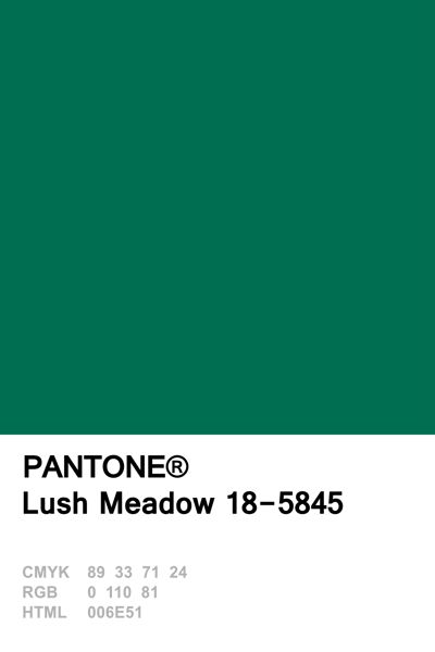 Pantone 2016 Lush Meadow Pantone Green, Pantone Fall, Pantone 2016, Pantone Swatches, Minimalism Design, Pantone Palette, Pantone Colour Palettes, Pantone Colors, Decoration Painting