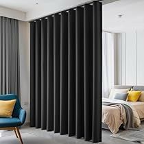 Ceiling Track Curtains, Wall Divider Ideas, Track Curtains, Sound Proof Flooring, Floor Curtains, Room Divider Curtains, Room Separation, Curtain Track System, Ceiling Curtain Track