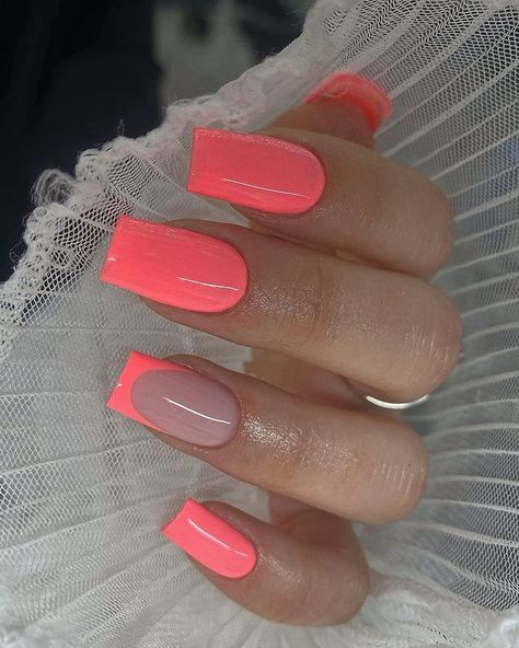 30 Pretty Pink Nails Ideas You NEED to Try – May the Ray Pink Coral Nails, Spring Nail 2023, Nails Ideas Short, Pink Nails Ideas, Trends Nails, Nails Chrome, May Nails, Coral Nails, The Ray