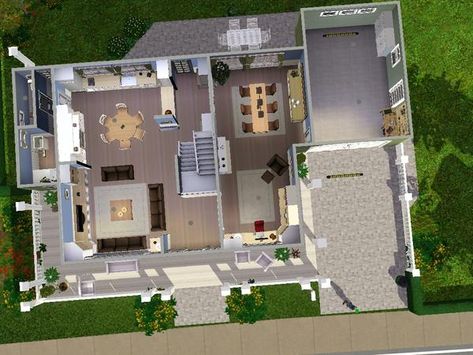 Desperate Housewives - the Scavo house Lynette Scavo House, Ranch House Blueprints, Beach House Blueprints, Desperate Housewives House, Mayfair House, Bloxburg Homes, Floor Plan Sketch, Small House Blueprints, Wisteria Lane