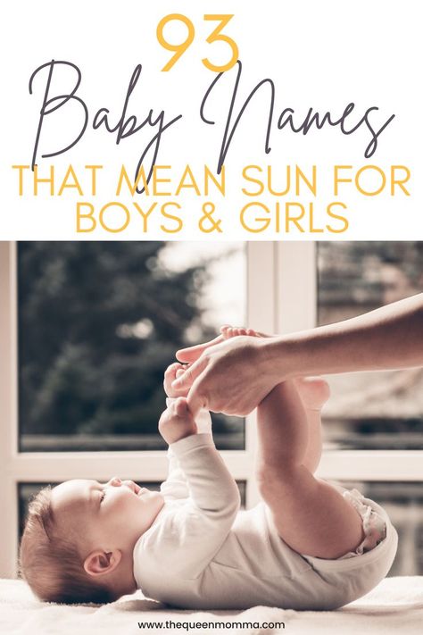 Girl Names That Mean Sun, Names That Mean Sun, Short Baby Girl Names, Uncommon Names, Sun Names, Short Boy Names, Names Starting With C, Boy Name Meanings, Meaningful Baby Names