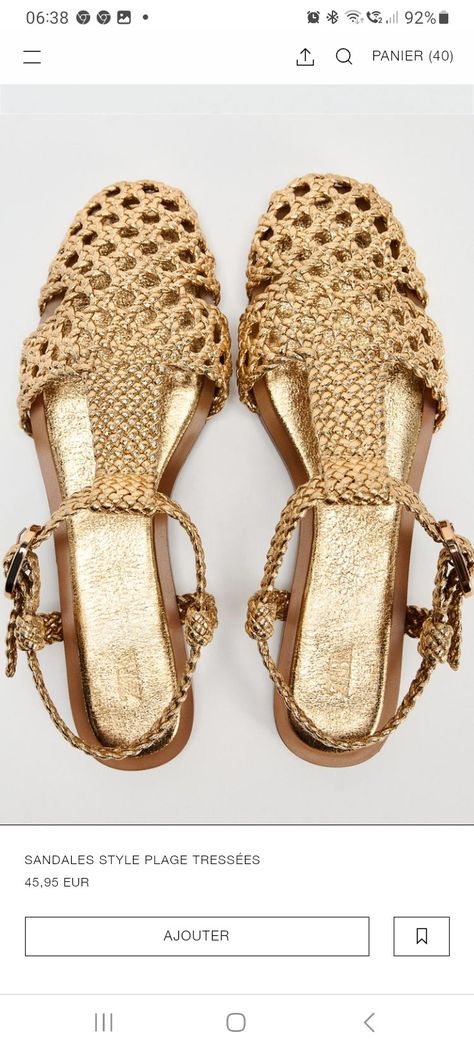 Cage Sandals, Blazers Shoes, Zara Gold, Woven Shoes, Crystal Heels, Zipper Heels, Trending Sandals, Caged Sandals, Black Leather Flats