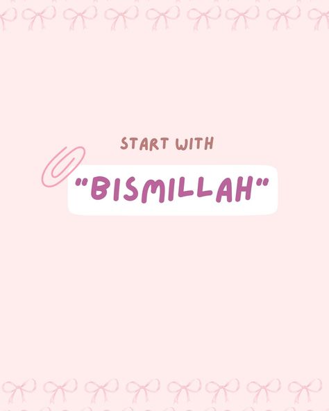 Start with "Bismillah", and rest leave on Allah. #bismillah #islamic #motivation Islam Motivation, Start With Bismillah, Islamic Motivation, Collage, On Instagram, Pins, Instagram