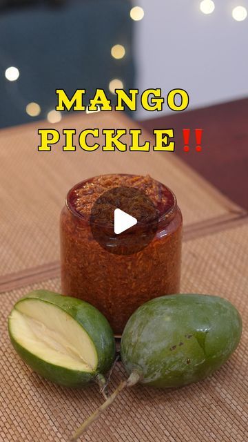 Bharathicooks ™ By Ramya on Instagram: "Raw Mango Pickle Recipe‼️ @bharathiyam_bharathicooks   Raw Mango Pickle | Andra Pickle | Pickle Recipe | South Indian | Mango Pickle | Instant Pickle | Traditional Recipe | Simple Recipe | Bachelor Cooking | Meal Prep Ideas | Easy Recipe | Recipe Video | Tamil Videos   Happy to share Amma’s Recipe with you ❤️ Serve and Enjoy!!  Follow @bharathicooks for more updates. Follow @bharathicooks for more updates.  Strictly No Repost 🚫  #bharathicooks #pickle #mangopickle #entrepreneur #tamilvideo #chennai #recipe #chennaifoodguide #trending #fashion #model #food #foodie #budget #viral #easyrecipes #delicious #musttry #creative #creamy #foodreview #foodblogger #foodgasm #chef #reels #recipe #style #bollywood #tamil #foodlover" Mango Pickles Indian, Raw Mango Pickle Recipe, Instant Mango Pickle Recipe, Pickles Recipes Indian, Mango Pickle Recipes Indian, Raw Mango Recipes Indian, Raw Mango Pickle, Indian Pickle Recipe, Pickle Mango Recipe