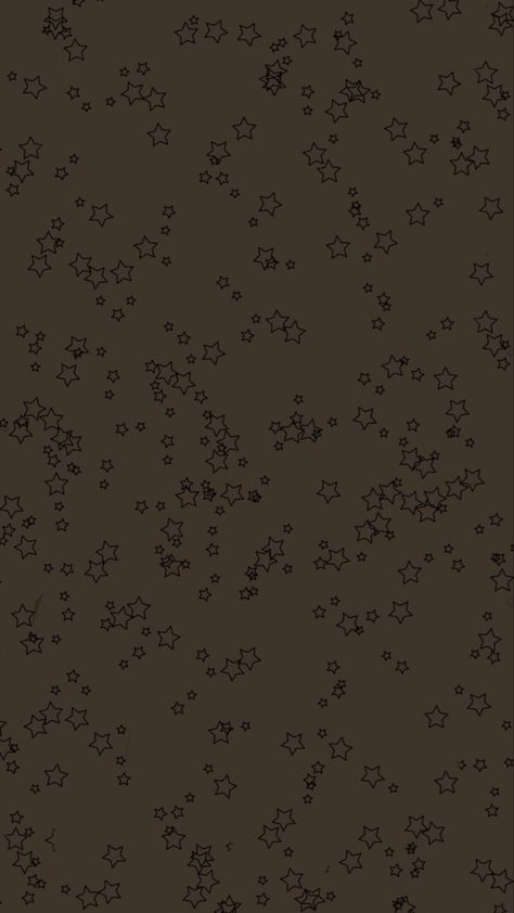 Aesthetic Star Background, Stars Wallpaper Aesthetic Black, Brown Y2k Wallpaper, Grunge Star Wallpaper, Brown Stars Aesthetic, Aesthetic Black Stars Wallpaper, Simple Marauders Wallpaper, Brown Star Wallpaper, Brown Stars Aesthetic Wallpaper