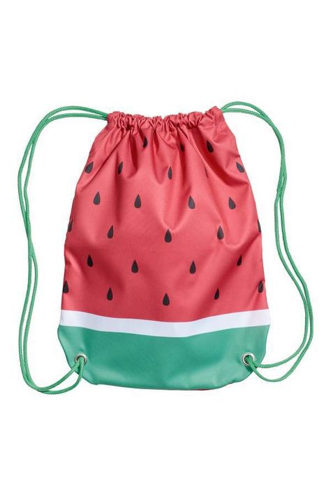 Watermelon Diy, Watermelon Patch, Cute Spiral Notebooks, Watermelon Birthday, Bamboo Bag, Wicker Bags, Cuff Jewelry, Novelty Bags, String Bag