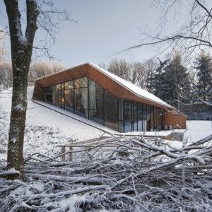 Denieuwegeneratie  (Holland) Case Sotterranee, Earth Sheltered, Underground Homes, Earthship, Mountain Home, House Built, Mountain House, Minimalist Home, Interior Architecture Design