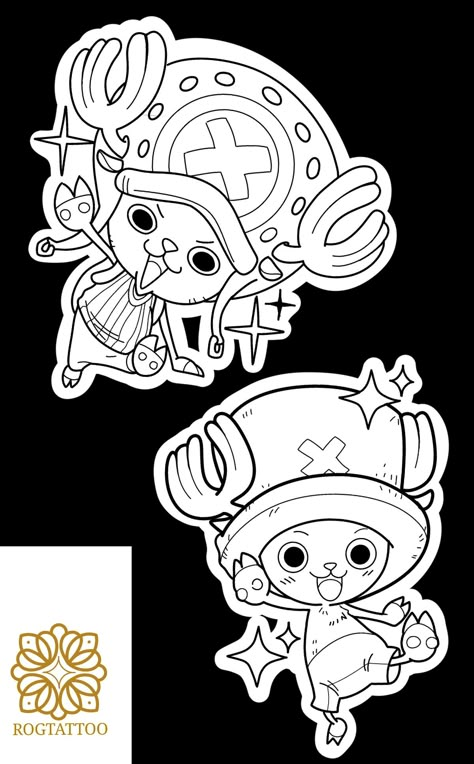 Tony Tony Chopper Tattoo Ideas, Chopper One Piece Tattoo, Tony Tony Chopper Tattoo, Flash Tattoo Anime, Chopper Tattoo, Nerdy Tattoos, Japanese Art Samurai, Wrist Tattoo Ideas, Wrist Tattoo Designs