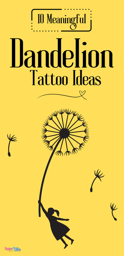 Here are a few tattoo dandelion patterns you can go through while thinking about inking one on your body. Wish Tattoo Symbols, Dandelion And Lily Tattoo, Tattoos With Dandelions, Dandelion Phases Tattoo, Dandelion Chain Tattoo, Tree With Leaves Tattoo, Dandelion Tattoo With Butterflies, Delicate Dandelion Tattoo, Meaning Of Dandelion Tattoo