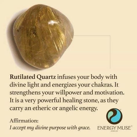 Rutilated quartz Muse Board, Energy Muse, Crystal Work, Healing Gemstones, Moon Baby, Crystal Therapy, Witchy Stuff, Divine Light, Crystal Healing Stones