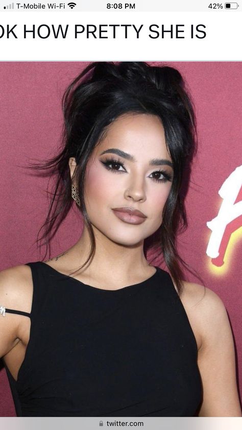 Becky G Makeup Looks, Becky G Hairstyles, Becky G Makeup, Becky G Hair, Nars Makeup, Olive Skin, Becky G, Makeup Style, Eyes Makeup