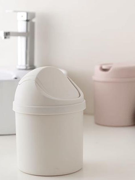 Cute Room Items Aesthetic, Cute Mini Trash Can, Trash Can For Room, Shein Storage, Trash Can Aesthetic, Aesthetic Trash Can, Shein Decor, Cute Trash Can, Roses Flowers Bouquet