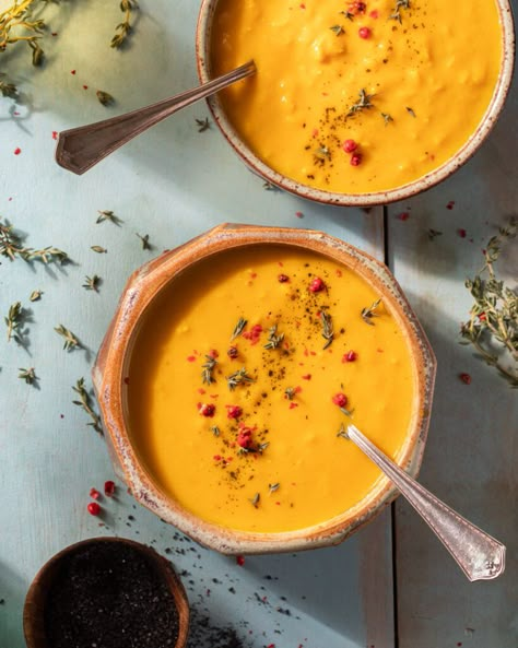 Anti-Inflammatory Butternut Squash and Lentil Soup Wine Ingredients, Healing Soup, Main Salad, Butternut Soup, Dried Lentils, Be Content, Lentil Recipes, Inflammatory Foods, Butternut Squash Soup