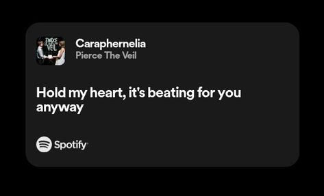 Caraphernelia - Pierce the Veil lyrics Pierce The Veil Banner, Pierce The Veil Quotes Lyrics, Pierce The Veil Widget, Pierce The Veil Caraphernelia, Pierce The Veil Lyrics Spotify, Pierce The Veil Songs, Pierce The Veil Music Video, Pierce The Veil Emergency Contact, Pierce The Veil Lyrics