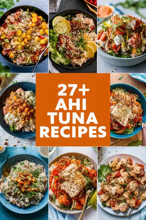 27+ Delicious Ahi Tuna Recipes to Impress Your Family and Friends This Weekend!... Whip up amazing Ahi tuna dishes that will wow your family and friends this weekend!... From fresh sushi rolls to zesty poke bowls these recipes are simple and fun. Perfect for gatherings or cozy dinners seafood lovers will delight in every bite. Enjoy flavorful marinades. grilling tips. and presentation ideas!... https://ostrali.com/foodr/ahi-tuna-recipes Ahi Recipes Dinners, Fresh Tuna Appetizer Recipes, Ahi Tuna Sides, Ahi Poke Bowl Recipe, Ahi Tuna Dinner Ideas, Fresh Tuna Recipes For Dinner, Ahi Tuna Bowl Recipe, Ahi Tuna Dinner, Spicy Ahi Poke Recipe