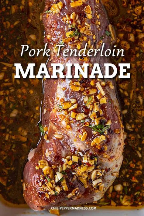 Pork Marinade Recipes, Easy Pork Tenderloin Recipes, Grilled Pork Tenderloin Recipes, Tenderloin Marinade, Pork Tenderloin Marinade, Easy Pork Tenderloin, Baked Pork Tenderloin, Cooking Pork Tenderloin, Pork Loin Roast Recipes