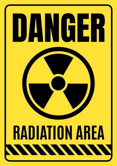 Danger Symbol, No More Radiation Celebration, Radiation Sign Symbols, Radiation Sign, Radiation Pollution, Urdu Words With Meaning, Nuclear Radiation Protection, Biology Poster, Nuclear Reactor