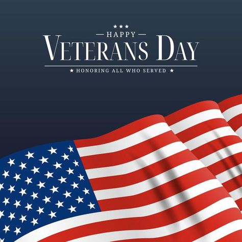 Usa veterans day poster. vector illustra... | Premium Vector Veterans Day Poster, Veterans Day, Happy Day, Premium Vector, Country Flags, Graphic Resources, Vector Illustration