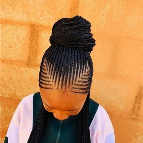 Plain Hair Lines Styles, Children Braids, Braids Side, Cornrows With Box Braids, Short Hair Twist Styles, Black Kids Braids Hairstyles, Side Braids, Cornrow Braids, Braided Hairdo