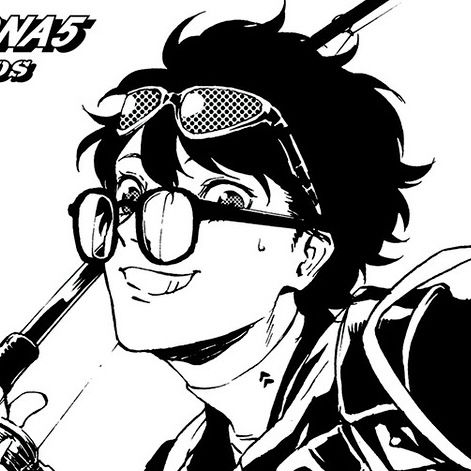 Persona 5 Pfp Joker, Persona 5 Manga Icons, Akira Kurusu Manga, Ren Amamiya Manga, Akira Kurusu Icons, Akira Persona 5, Ren Amamiya Icons, Persona 5 Manga, Persona Icons