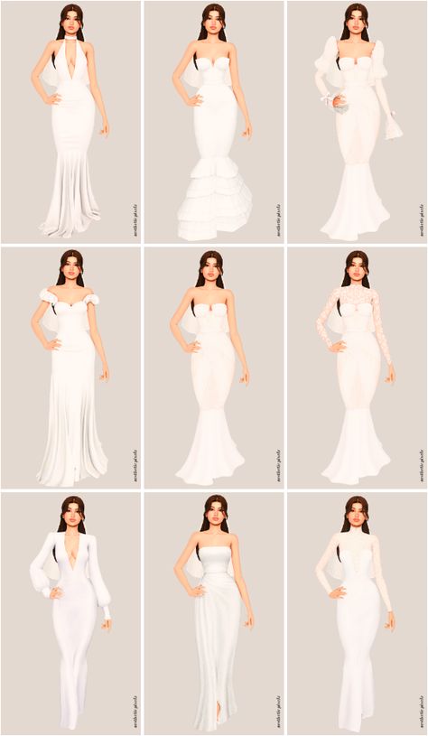 Sims Wedding Dress Maxis Match, Wedding Sims 4 Cc Maxis Match, Ts4 Wedding Dress Maxis Match, Sims 4 Cc Wedding Maxis Match, Sims 4 Maxis Match Cc Collection, Sims 4 Maxis Match Cc Wedding Dress, Sims 4 Bridal Dress, Sims 4 Long Dress Maxis Match, Sims 4 Cc Clothes Female Dress Formal