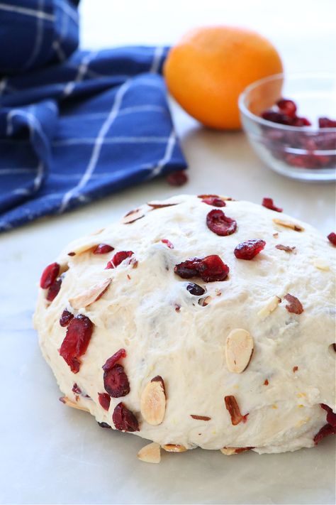 No Knead Cinnamon Bread, Walnut Cranberry Bread Recipe, Women Retreat, Cranberry Nut Bread, Cranberry Bread Recipes, Bread Head, Cranberry Orange Bread, Almond Bread, Cranberry Almond