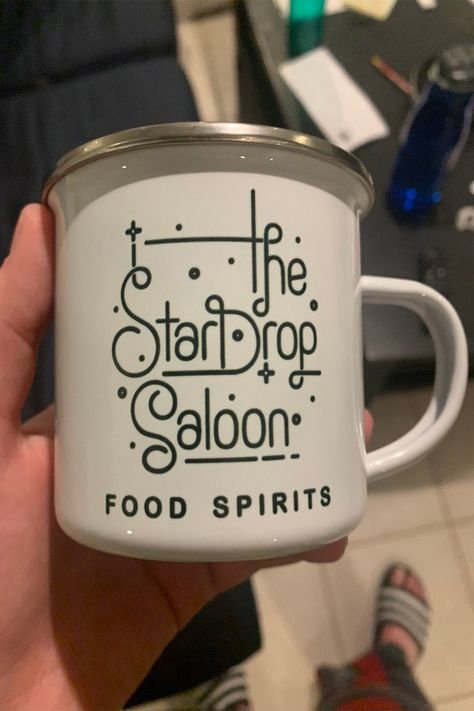 This adorable Stardew Valley mug is perfect for a coffee while you're trying to make it on the leaderboard of Junimo Kart. It's a perfect gift idea for a Stardew Valley lover. Stardew Valley Art, Stardew Valley Fanart, Unique Mugs, Camping Mug, Stardew Valley, Gamer Gifts, Pretty Design, Cute Mugs, Online Gifts