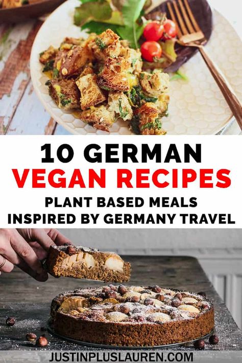 Bring the flavors of Germany to your kitchen at home! Here are 10 authentic German recipes made 100% vegan and plant-based. It'll be like your own vegan Oktoberfest celebration at home! #Vegan #German #Germany #Recipes #Vegetarian Vegan Oktoberfest, Germany Recipes, German Meals, Authentic German Recipes, Meals Vegetarian, Food Authentic, Vegan Recipes Plant Based, Food Vegetarian, Food Inspired