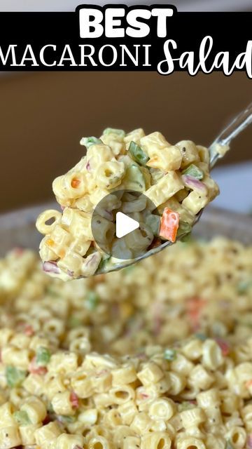 Laura Ashley Johnson RDN CDE on Instagram: "💯😁BEST Macaroni Salad😁💯
RECIPE on dinnerin321.com or type “RECIPE” I’ll send you a direct link (check your inbox/message requests)

#macaronisalad #pastasalad #memorialday #bbqsides #macaroni #pasta #barbecue #barbecuetime #july4th #cookout #july4thweekend #sidedish #sidedishes #easyrecipes #weekendcooking #bestever #thebest #superdelicious #delicious #yummy #yummyrecipes #southerncooking #southernliving #cookoutfood #saladdressing #mayonnaise #potluck #potluckparty #homecoming #memorialdayweekend" Crockpot Appetizers, Best Macaroni Salad, Noodle Salad Recipes, Macaroni Recipes, Macaroni Salad Recipe, Macaroni Pasta, Brunch Restaurants, Ashley Johnson, Weekend Cooking