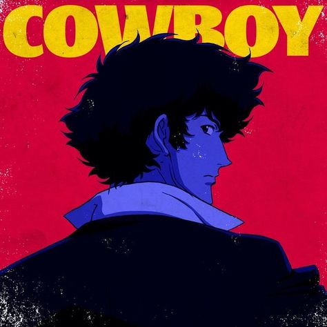 Cowboy Bebop Spike, Cowboy Bebop, A Man, Cowboy, Hair, Blue, Black