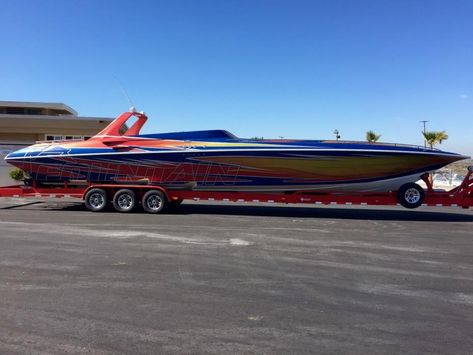 1999 Fountain 47 Lightning in Long Beach, CA High Performance Boat, Used Boat For Sale, Jet Boats, Used Boats, Power Boats, City State, Speed Boats, Boats For Sale, Fishing Rod