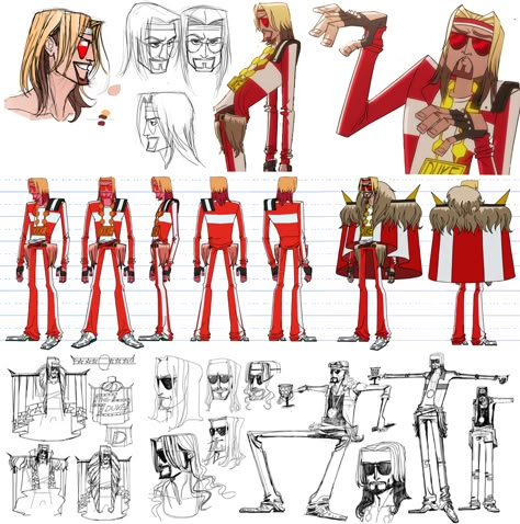 Motorcity - Duke of Detroit concepts Motorcity Concept Art, Robert Valley, Character Turnaround, Model Sheet, Character Model Sheet, Body Reference Drawing, Concept Art Character, Animation Reference, Art Tutorials Drawing