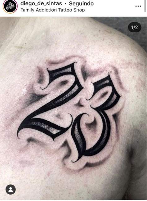 Lettering Numbers Tattoo, Chicano Numbers, Numeros Tattoo, Script Tattoo Lettering, Aztec Tattoos Sleeve, Number Tattoo Fonts, Tattoo Lettering Alphabet, Tattoo Fonts Alphabet, Filigree Tattoo