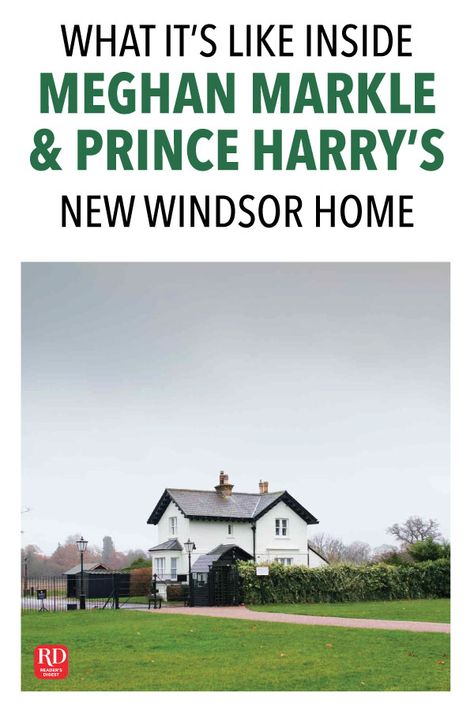 What It’s Like Inside Meghan Markle and Prince Harry’s New Windsor Home Meghan Markle House, Harry Windsor, Windsor Homes, What House, Real Princess, Meghan Markle Prince Harry, Royal Castles, Prince Harry And Megan, Royal Family News