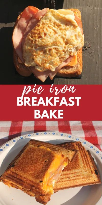 Pie Iron Recipes Campfire Breakfast, Pie Iron Breakfast, Breakfast While Camping, Pie Iron Cooking, Pie Iron Recipes, Campfire Breakfast, Camping Foods, Breakfast Pie, Pie Iron