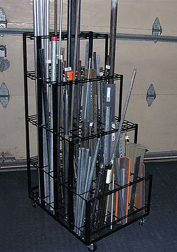 Shoe rack steel