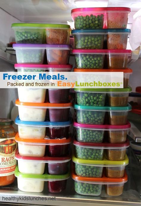 Individual Freezer Meals, Freezer Lunches, Bulk Cooking, Freezer Friendly Meals, Freezable Meals, Freezer Meal Planning, Make Ahead Freezer Meals, Crock Pot Freezer, Freezer Meal Prep