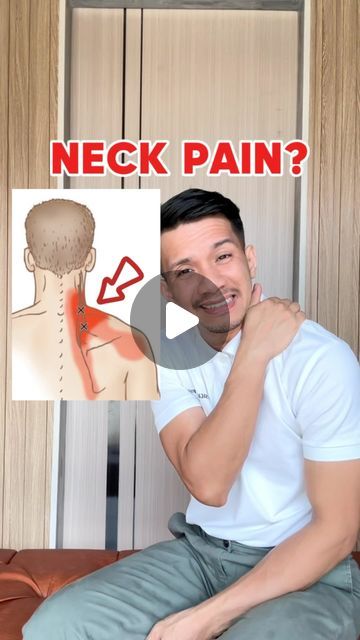 Exercise For Neck Pain, Stiff Neck Relief, Neck Pain Exercises, Senior Exercises, Neck Relief, Stiff Neck, Neck Pain Relief, Senior Fitness, Neck Pain