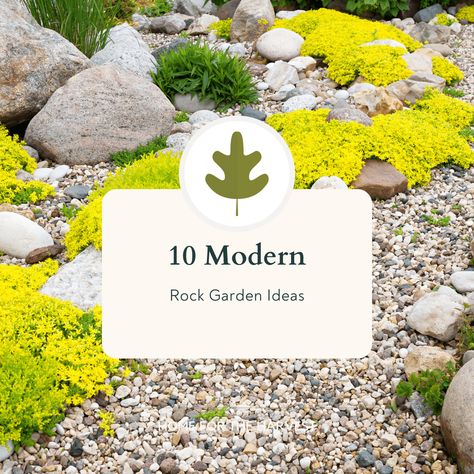 Rock Garden Next To Driveway, Modern Rockery Garden Ideas Uk, Creating A Rock Garden, Pebble Garden Ideas Landscaping, Zen Rock Garden Landscaping, Rectangle Rock Garden Ideas, Japanese Rock Garden Landscaping, Pebble Garden Landscaping, Pebble Stone Landscaping